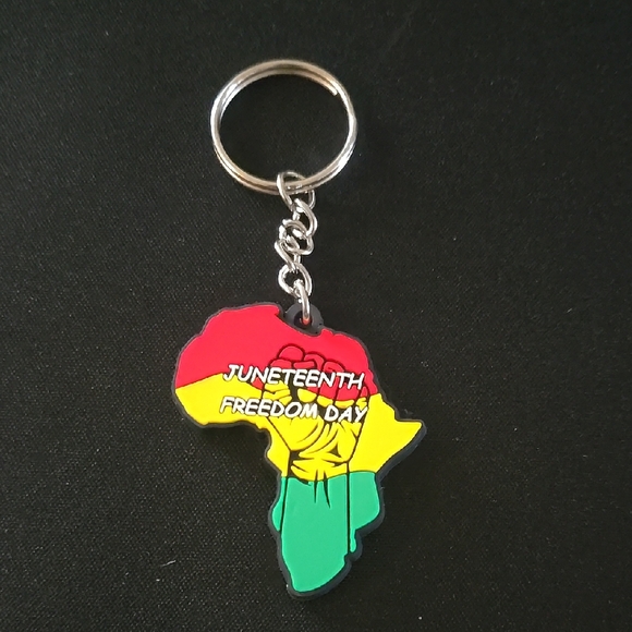 Other - Juneteenth Freedom Day‎ Africa Keychain